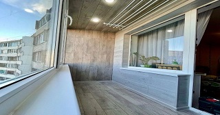 Обшивка лоджии Ейск цена от 206 руб. м/2.